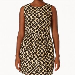 RED Valentino Leopard Print Mini Dress